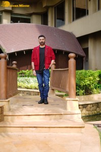 Actors Sunny Deol and Dulquer Salmaan promote the film Chup Revenge of the Artist at JW Marriott Hotel