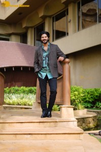 Actors Sunny Deol and Dulquer Salmaan promote the film Chup Revenge of the Artist at JW Marriott Hotel