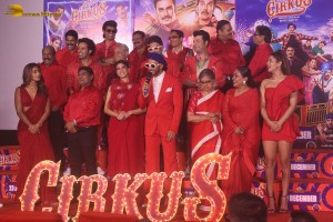 Cirkus Trailer Launch attended by Ranveer Singh, Jacqueline Fernandez and Pooja Hegde