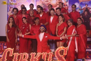 Cirkus Trailer Launch attended by Ranveer Singh, Jacqueline Fernandez and Pooja Hegde