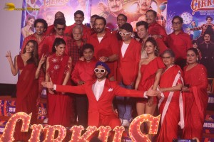 Cirkus Trailer Launch attended by Ranveer Singh, Jacqueline Fernandez and Pooja Hegde