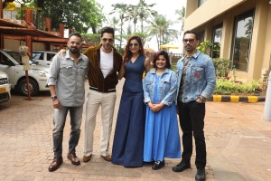 Varun Dhawan and Samantha Ruth Prabhu promote Citadel Honey Bunny on October 16, 2024