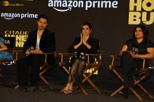 Citadel Honey Bunny Trailer Launch attended by Varun Dhawan and Samantha Ruth Prabhu