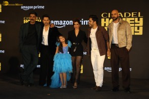 Citadel Honey Bunny Trailer Launch attended by Varun Dhawan and Samantha Ruth Prabhu
