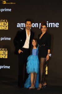 Citadel Honey Bunny Trailer Launch attended by Varun Dhawan and Samantha Ruth Prabhu