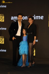Citadel Honey Bunny Trailer Launch attended by Varun Dhawan and Samantha Ruth Prabhu