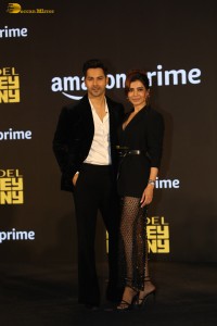 Citadel Honey Bunny Trailer Launch attended by Varun Dhawan and Samantha Ruth Prabhu