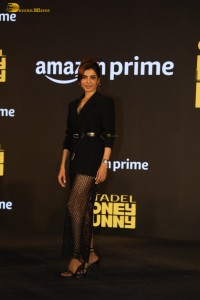 Citadel Honey Bunny Trailer Launch attended by Varun Dhawan and Samantha Ruth Prabhu