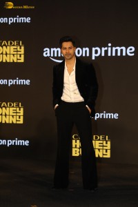 Citadel Honey Bunny Trailer Launch attended by Varun Dhawan and Samantha Ruth Prabhu