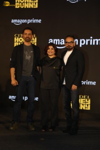 Citadel Honey Bunny Trailer Launch attended by Varun Dhawan and Samantha Ruth Prabhu