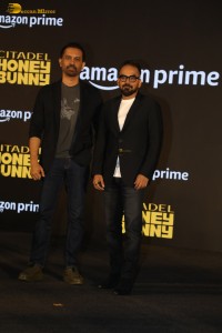 Citadel Honey Bunny Trailer Launch attended by Varun Dhawan and Samantha Ruth Prabhu