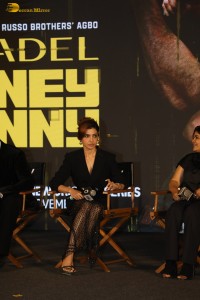 Citadel Honey Bunny Trailer Launch attended by Varun Dhawan and Samantha Ruth Prabhu