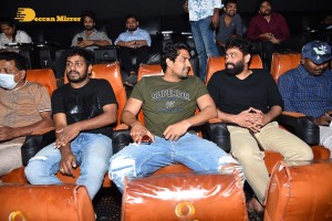 Telugu movie Clap Premiere Show attended by Aakanksha Singh and Aadhi Pinisetty