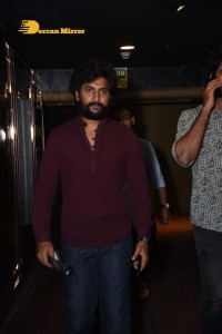 Telugu movie Clap Premiere Show attended by Aakanksha Singh and Aadhi Pinisetty