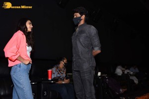 Telugu movie Clap Premiere Show attended by Aakanksha Singh and Aadhi Pinisetty