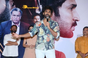 Akanksha Singh and Aadhi Pinisetty pose for pictures during the press meet of the movie Clap