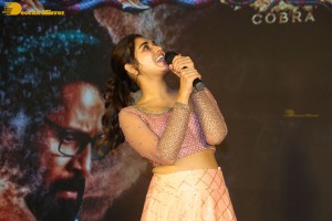 Cobra movie Pre-Release Function attended by Vikram, Srinidhi Shetty and Mirnalini Ravi