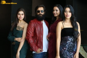 Press Meet of Cobra movie attended by Vikram, Srinidhi Shetty and Mirnalini Ravi