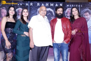 Press Meet of Cobra movie attended by Vikram, Srinidhi Shetty and Mirnalini Ravi