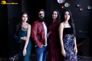 Press Meet of Cobra movie attended by Vikram, Srinidhi Shetty and Mirnalini Ravi