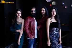 Press Meet of Cobra movie attended by Vikram, Srinidhi Shetty and Mirnalini Ravi