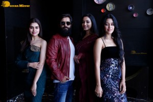 Press Meet of Cobra movie attended by Vikram, Srinidhi Shetty and Mirnalini Ravi