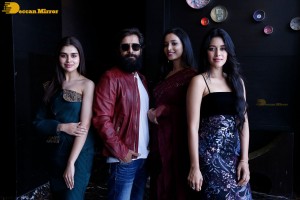 Press Meet of Cobra movie attended by Vikram, Srinidhi Shetty and Mirnalini Ravi