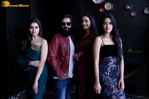 Press Meet of Cobra movie attended by Vikram, Srinidhi Shetty and Mirnalini Ravi