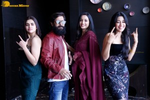 Press Meet of Cobra movie attended by Vikram, Srinidhi Shetty and Mirnalini Ravi