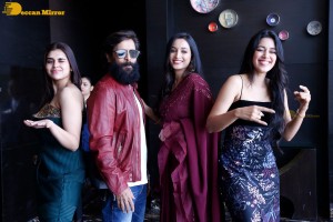 Press Meet of Cobra movie attended by Vikram, Srinidhi Shetty and Mirnalini Ravi