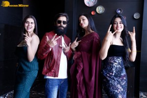 Press Meet of Cobra movie attended by Vikram, Srinidhi Shetty and Mirnalini Ravi