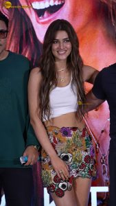 Cocktail 2 Song Launch attended by Shahid Kapoor, Kriti Sanon, and Rashmika Mandanna