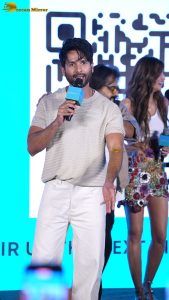 Cocktail 2 Song Launch attended by Shahid Kapoor, Kriti Sanon, and Rashmika Mandanna