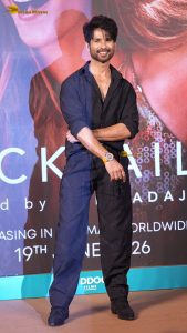 Cocktail 2 Trailer Launch attended by Shahid Kapoor, Kriti Sanon, and Rashmika Mandanna