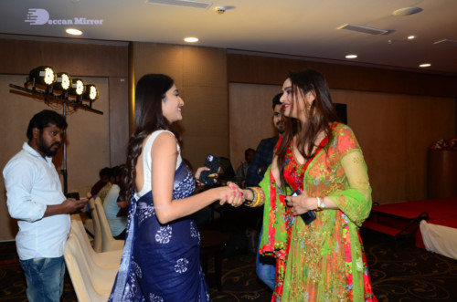 Telugu Movie College Kumar Prerelease event attended by cast and crew