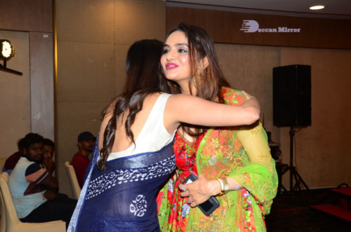 Telugu Movie College Kumar Prerelease event attended by cast and crew