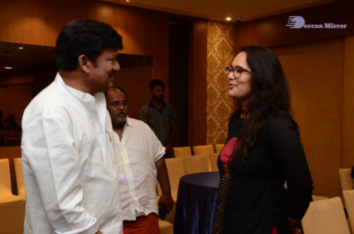 Telugu Movie College Kumar Prerelease event attended by cast and crew