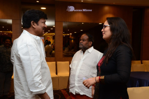 Telugu Movie College Kumar Prerelease event attended by cast and crew