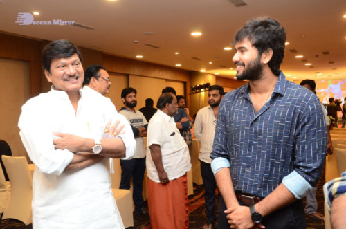 Telugu Movie College Kumar Prerelease event attended by cast and crew