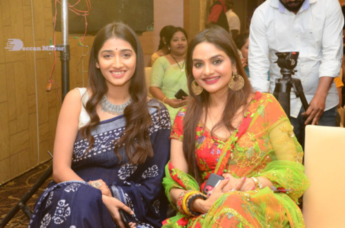 Telugu Movie College Kumar Prerelease event attended by cast and crew