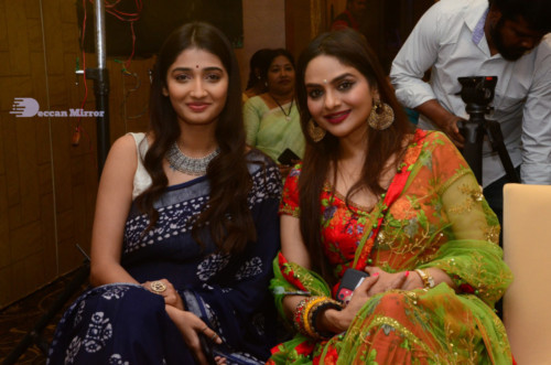 Telugu Movie College Kumar Prerelease event attended by cast and crew