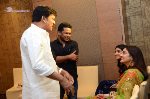 Telugu Movie College Kumar Prerelease event attended by cast and crew