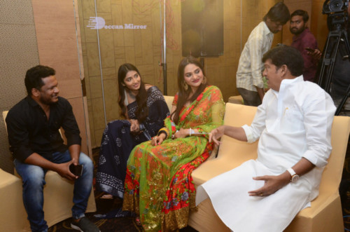 Telugu Movie College Kumar Prerelease event attended by cast and crew