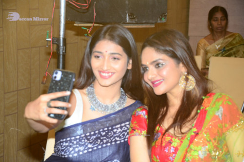 Telugu Movie College Kumar Prerelease event attended by cast and crew