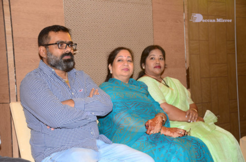 Telugu Movie College Kumar Prerelease event attended by cast and crew