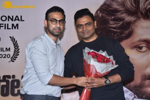 Colour Photo movie press meet attended by actresses Chandini Chowdary and Divya Sripada