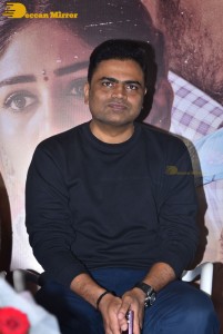 Colour Photo movie press meet attended by actresses Chandini Chowdary and Divya Sripada