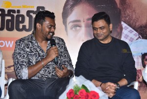 Colour Photo movie press meet attended by actresses Chandini Chowdary and Divya Sripada