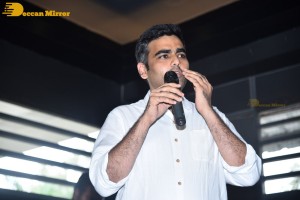 Colour Photo movie press meet attended by actresses Chandini Chowdary and Divya Sripada