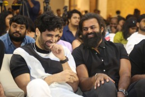 Committee Kurrollu Pre-Release Function attended by Niharika Konidela, Varun Tej, Sai Dharam Tej, Adivi Sesh, and others